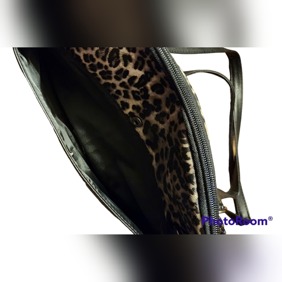 Avon Leopard Print Trim Shoulder Bag, NEW - Picture 4 of 6